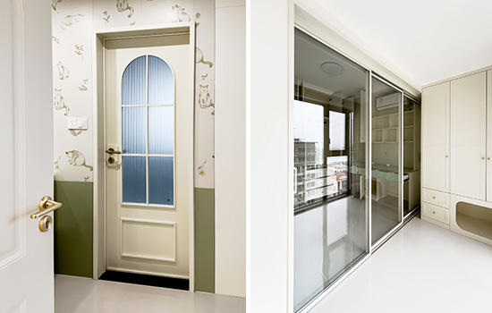 合川嘉晟华府丨全屋门窗定制，白色极简风